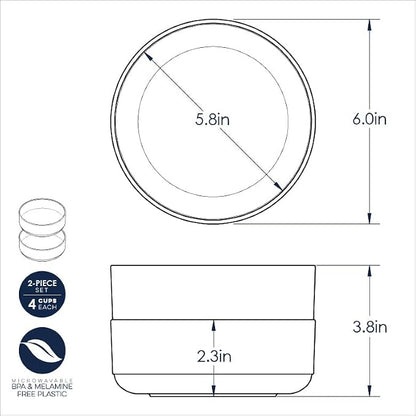 Nordic Ware Soup or Salad Bowl, Microwave Safe Polypropylene - Image 5