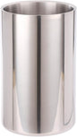 Double Wall Utensil Holder - 304 Stainless Steel Sleek Kitchen Utensil Holder for Countertop, Spatula Spoon Storage Organizer, Large Cooking Utensil Caddy Counter, Shining Utensil Crock, Mirror Polish