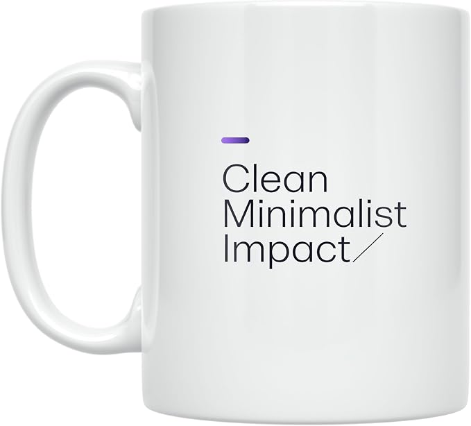 Minimalist Coffee Mug by Unknown