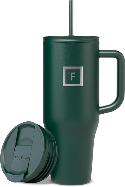 IRON °FLASK 40 oz Co-Pilot Insulated Travel Mug | Insulated Travel Mug by IronFlask