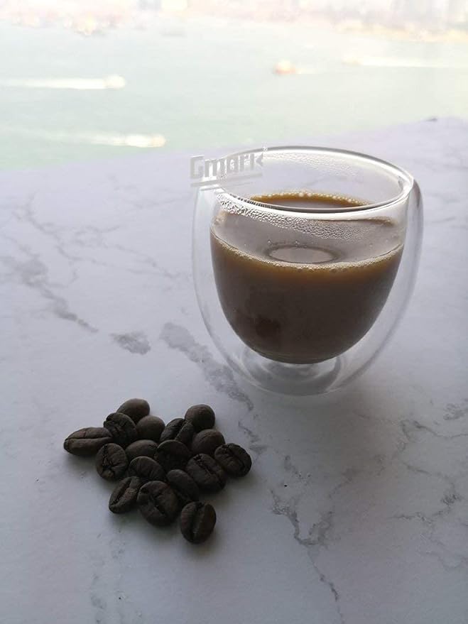 Gmark Espresso Cups Shot Glass 2.7- Ounce Coffee Set of 4 - Image 8