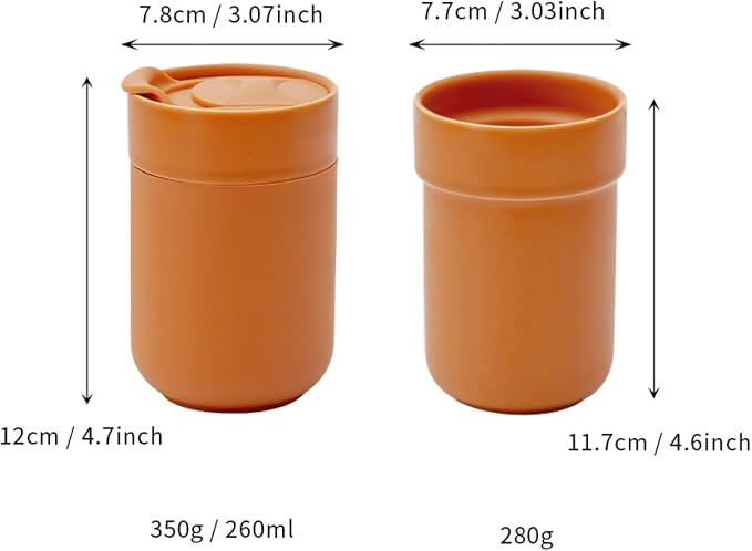 Single‑Wall Ceramic Travel Mug - Image 4