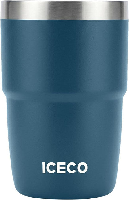 ICECO 8 oz Tumbler, Insulated Espresso Cup Set of 2, Stainless Steel Drinkware - Image 4