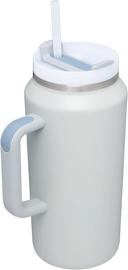 STANLEY Quencher H2.0 Flow State Tumbler, 64 oz, Fog | Handle and Straw | - Image 2