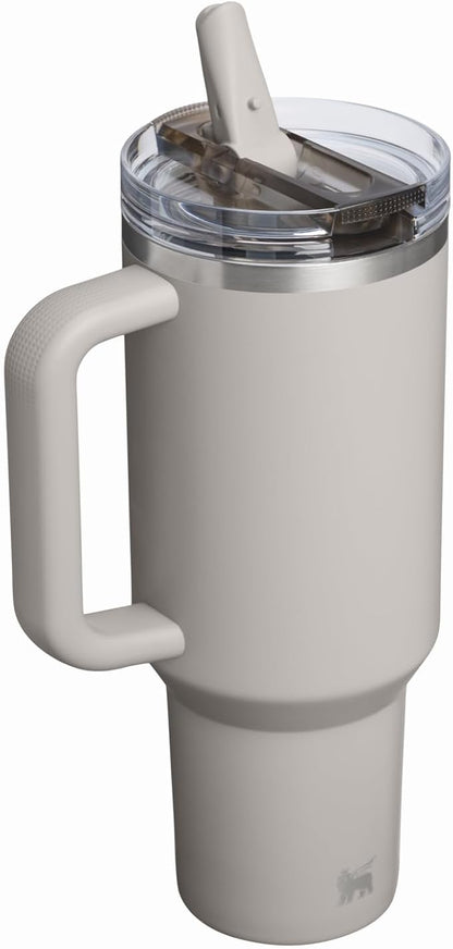 STANLEY Quencher ProTour Flipstraw Tumbler, 40 oz, Ash | Built-In Straw & - Image 3