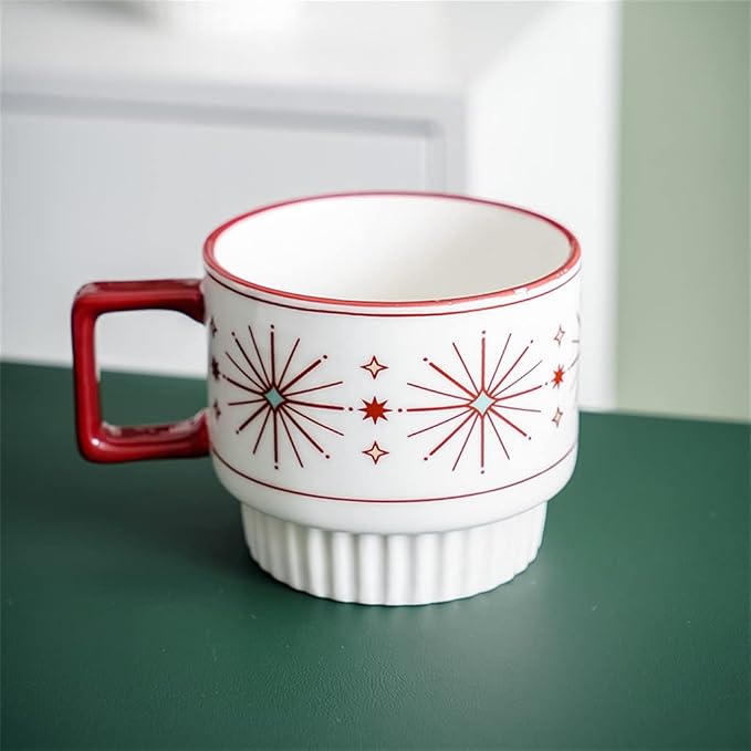 Nordic Style Ceramic Stacking Cups by Unknown