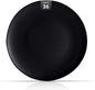 Stoneware Coupe Commercial Grade Dinnerware, Matte Black Plate 7.25", Case of 36