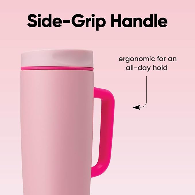 Owala SmoothSip Slider Stainless Steel Insulated Travel Mug - Image 5