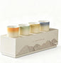 Ceramic Espresso Cups Small Modern Coffee Cup Thick Walled, Handleless by chooguang
