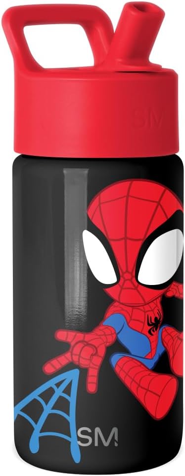 Simple Modern Marvel Spidey Kids Water Bottle & Toddler Cup | 14oz | Insulated by Unknown