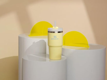 STANLEY Quencher H2.0 Flow State Tumbler, 20 oz, Pomelo | Straw and 3-Position - Image 8