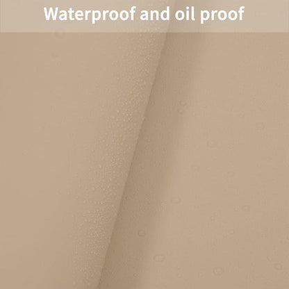 Dresser Protector - Can Be Used On Both Sides Waterproof and Easy to Clean Good Flatness Used for Dresser Table(Light Brown+Gray 10x48)