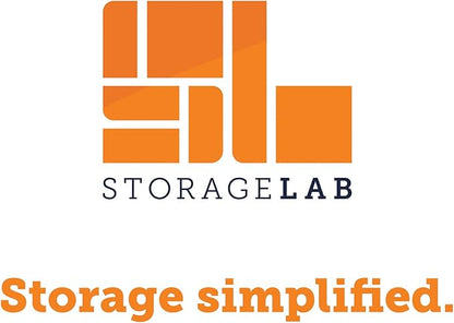 storageLAB China Storage Containers, Containers for Organizing, Hard Shell Case, Felt Plate Dividers, Moving Supplies, Storage Box, Wine, Dishes, Glasses Storage, Charger Plates Storage Containers