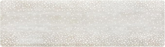 House of Noa Nama Standing Mat – Anti-Fatigue Cushioned Kitchen Mats for Floor | Ergonomic Bounce-Back Foam Kitchen Mats | Anti-Fatigue Mats for Kitchen & Standing | Fawn Shea | 30"x108"