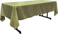 LA Linen Polyester Poplin Washable Rectangular Tablecloth, Stain and Wrinkle Resistant Table Cover 60x120, Fabric Table Cloth for Dinning, Kitchen, Party, Holiday 60 by 120-Inch, Sage Dark