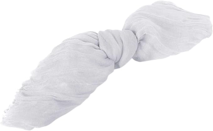 Efavormart 5 Pack | 24"x19" White Gauze Cheesecloth Napkins Cotton Dinner - Image 7