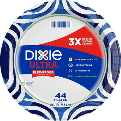 Dixie Paper Plates, 10 Inch - Image 2