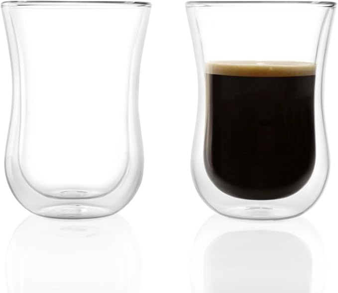 Stölzle Lausitz Coffee 'N More Glasses Set of 2 I Thermal Glasses Double-Walled by St%C3%B6lzle%C2%A0Lausitz