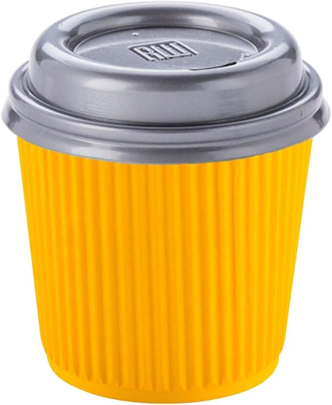 Restaurantware 4 Ounce Ripple Insulated Coffee Cups, 500 Double Wall Corrugated - Image 6