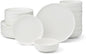 Oneida 899205 24 Seven White 24-Piece Dinnerware Set, Service For 8