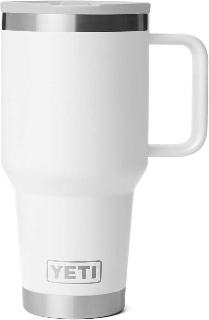 YETI Rambler 30 oz Travel Mug, Stainless Steel, Vacuum Insulated by YETI