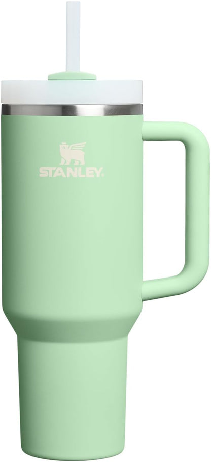 STANLEY Quencher H2.0 Flow State Tumbler, 40 oz, Pistachio | Handle and Straw | by Unknown