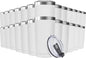 25 Pack 20oz Tumbler Vacuum Insulated Travel Mug with Lids, Stainless Steel Double Wall Bulk Cup for Home, Office, Outdoor Suitable for Vehicle Cup Holders White