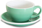 Loveramics Latte Art Mug with Saucer, 10 oz Ceramic Coffee cups with Round by LoveramicsUSA