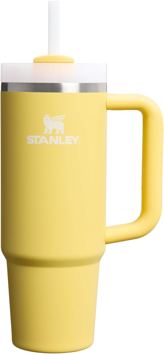 STANLEY Quencher H2.0 Flow State Tumbler, 30 oz, Daffodil | Handle and Straw | by Unknown