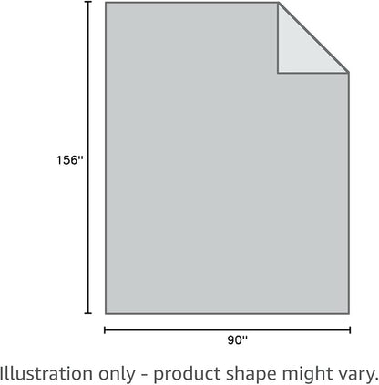 LA Linen Polyester Poplin Washable Rectangular Tablecloth, Stain and Wrinkle Resistant Table Cover 90x156, Fabric Table Cloth for Dinning, Kitchen, Party, Holiday 90 by 156-Inch, Rust
