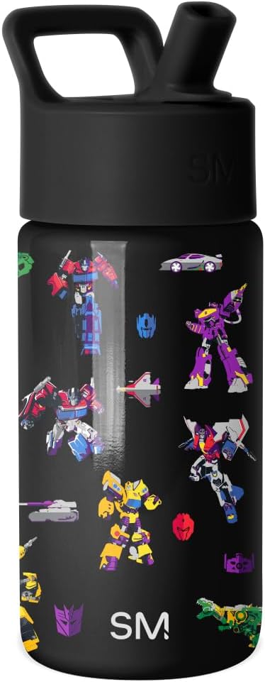 Simple Modern Transformers Kids Water Bottle & Toddler Cup | 14oz | Insulated by Unknown