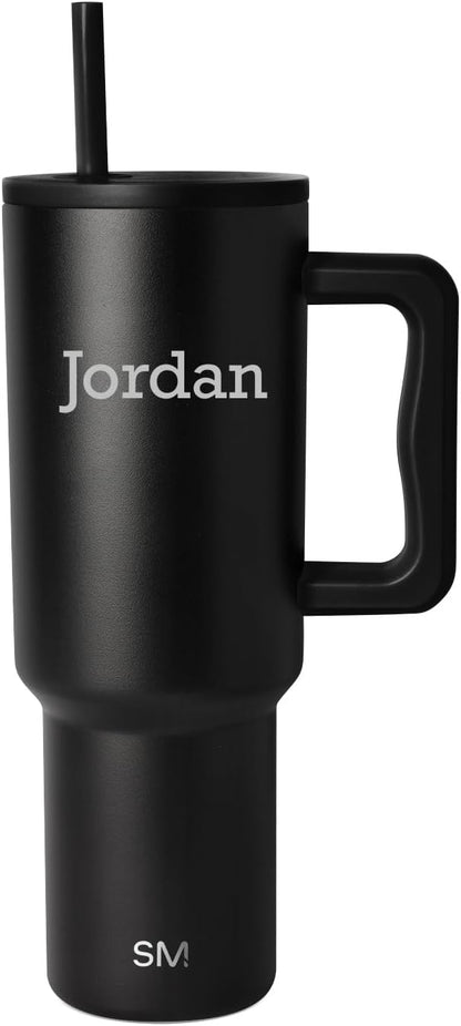 Simple Modern Personalized Tumbler by Unknown