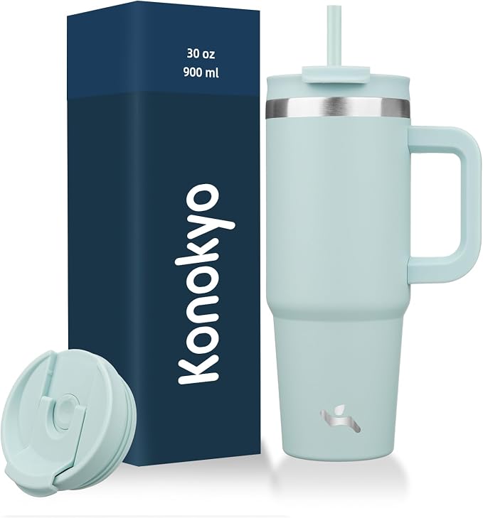 Konokyo 30 oz Insulated Tumbler Water Bottle by Konokyo