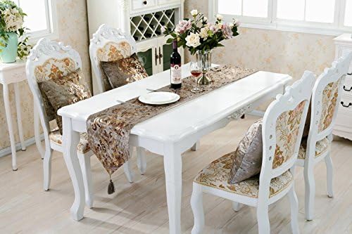 Elegant Luxury Shiny Bronze Velvet Damask Deco Tassels Wedding Party Hotel - Image 7