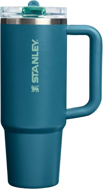 STANLEY Quencher ProTour Flipstraw Tumbler, 30 oz, Coastal Teal | Built-In by Unknown