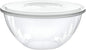 2 Swts Disposable Round Crystal Clear Serving Bowls by PLASTICPRO