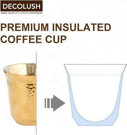 75mL Stainless Steel Espresso Cups - Image 3