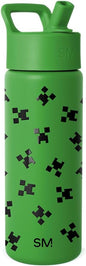 Simple Modern Minecraft Kids Water Bottle & Toddler Cup | 18oz | Insulated by Unknown