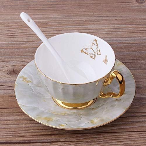 Bone China Cup and Saucer Set- Butterfly and Elegance - Image 6