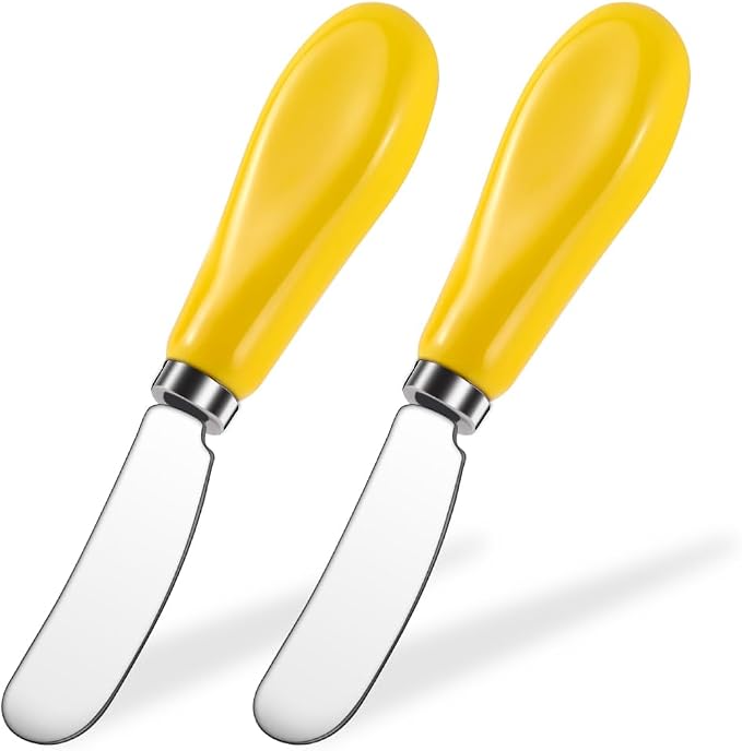 Stainless Steel Butter Spreader Knife 2 Pack by AISBUGUR