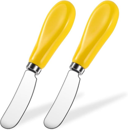 Stainless Steel Butter Spreader Knife 2 Pack by AISBUGUR
