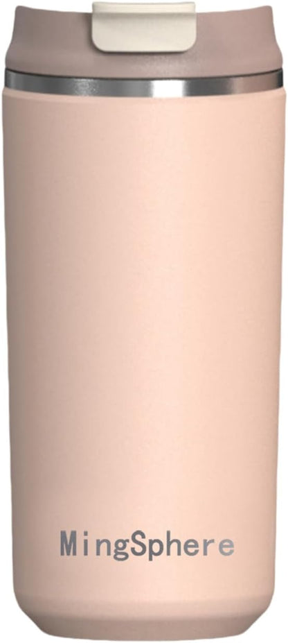 12oz Insulated Stainless Steel Coffee Tumbler by MingSphere