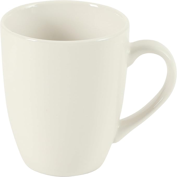 Gibson Home Great Essentials 12 Ounce Porcelain Coffee Mugs - Image 5