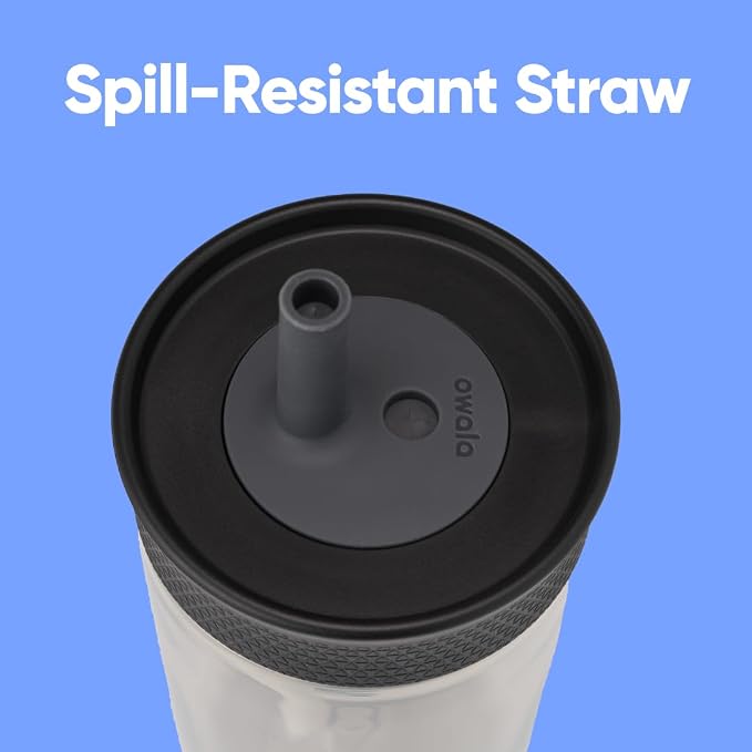 Owala Tumbler Kids Plastic Water Bottle 15 oz Skate Park | Spill-Resistant Lid - Image 2