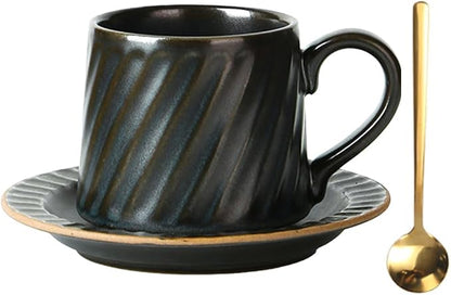 Vintage Ceramic Tea Cup and Saucer Set by Swetwiny