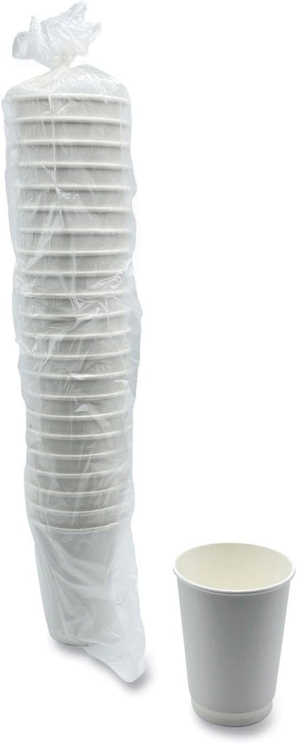 Boardwalk Paper Hot Cups, 12 oz, Double-Walled | Ideal - Image 2