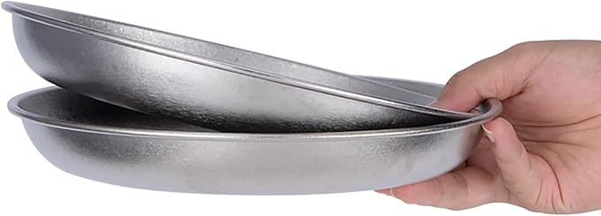 Titanium Plate Camping Picnic Tableware 27fl oz Cooking Utensils Extremely - Image 5