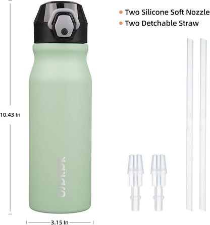 BJPKPK 25 oz Insulated Water Bottle, Stainless Steel Flask | Leak Proof Locking - Image 4