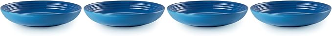 Le Creuset Stoneware Set of 4 Pasta Bowls, 8.5" each - Image 3