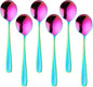 Buyer Star Bouillon Spoon Sets, 7-Inch Round Soup Spoons, Stainless Steel by BuyerStar